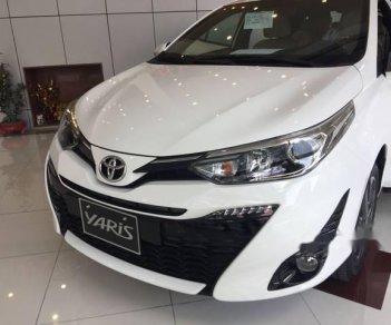 Toyota Yaris   2018 - Bán Toyota Yaris năm sản xuất 2018, màu trắng giá cạnh tranh