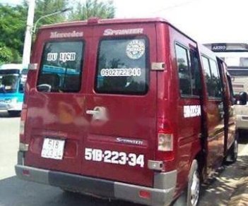 Mercedes-Benz Sprinter   2005 - Bán xe Mercedes đời 2005, màu đỏ giá cạnh tranh