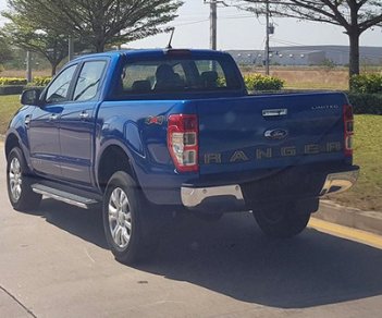 Ford Ranger 4x4 XLT 2.0L AT 2018 - Bán Ford Ranger XLT 2.0 năm 2018, màu xanh lam, xe nhập, 800 triệu