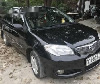 Toyota Vios G 2006 - Cần bán gấp Toyota Vios G sản xuất 2006, màu đen xe gia đình