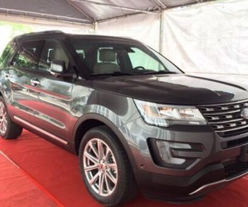 Ford Explorer 2018 - Bán Ford Explorer đời 2018, màu xám (ghi), nhập khẩu nguyên chiếc