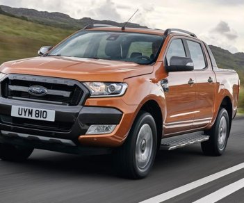 Ford Ranger wildtrak 2.0AT 2018 - Bán Ford Ranger Wildtrak 2.0 năm 2018, màu cam, nhập khẩu nguyên chiếc, giá chỉ 925 triệu