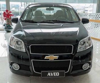 Chevrolet Aveo  LT 2018 - Bán Chevrolet Aveo năm sản xuất 2018, màu đen, giá chỉ 459 triệu