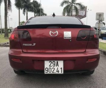 Mazda 3   2006 - Cần bán Mazda 3 năm sản xuất 2006, màu đỏ số tự động, giá chỉ 268 triệu