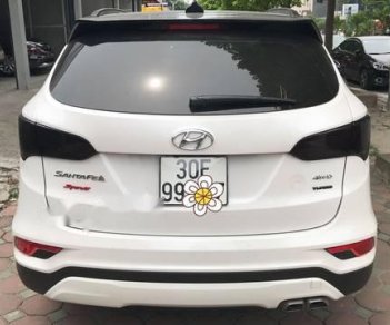 Hyundai Santa Fe 2.4L   2017 - Cần bán Hyundai Santa Fe 2.4L năm sản xuất 2017, màu trắng