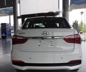 Hyundai Grand i10  1.2 AT 2018 - Bán ô tô Hyundai Grand i10 sản xuất năm 2018, màu trắng
