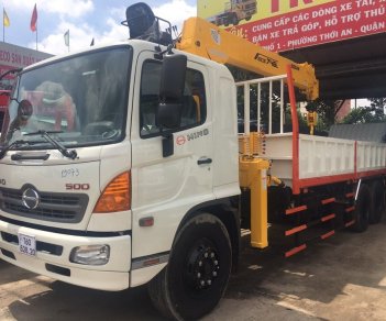 Hino 500 Series Mới   FL Gắn Cẩu 2018 - Xe Mới Hino 500 Series FL Gắn Cẩu 2018