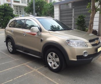 Chevrolet Captiva MAXX LT   2009 - Gia đình cần bán xe Captiva 2009 bản LT, số sàn, màu vàng cát