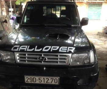 Hyundai Galloper 2000 - Bán Hyundai Galloper sản xuất 2000, màu đen, nhập khẩu