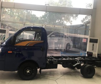 Hyundai Porter    2018 - Xe tải Hyundai New Porter 150 sản xuất 2018, màu xanh lam, khuyến mãi, giá cực tốt