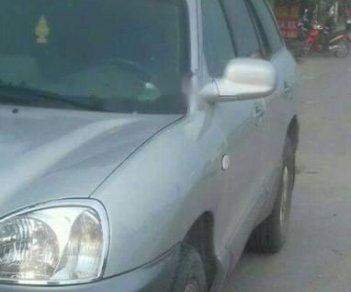 Hyundai Santa Fe   2004 - Bán Hyundai Santa Fe đời 2004, màu trắng chính chủ