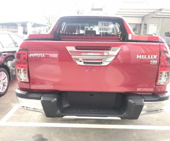 Toyota Hilux 2.8G AT 4x4 2018 - Bán xe Toyota Hilux 2.8G AT 4x4 sản xuất năm 2018, màu đỏ, xe nhập đặt xe giao sớm liên hệ 0986924166
