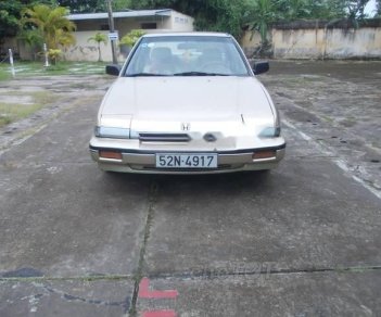 Honda Accord 1987 - Gia đình bán xe Honda Accord màu vàng, sản xuất năm 1987, xe còn đẹp, liền lạc