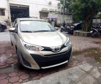 Toyota Vios 1.5E MT 2018 - Cần bán Toyota Vios 1.5E MT năm sản xuất 2018, màu nâu vàng