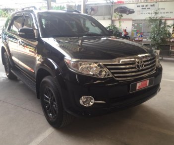 Toyota Fortuner 2015 - Bán xe gia đình Toyota Fortuner màu đen, số tự động