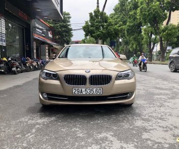 BMW 5 Series 520i 2012 - BMW 5 Series 520i sản xuất 2012, màu vàng, nhập khẩu