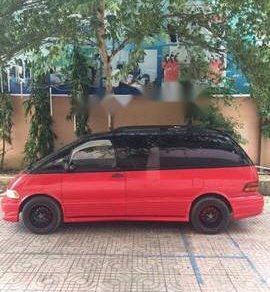 Toyota Previa 1991 - Bán Toyota Previa đời 1991, màu đỏ, 150tr