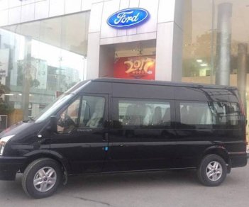 Ford Transit Luxury 2018 - Bán xe Ford Transit Luxury 2018, màu đen, trả góp LH 0978212288