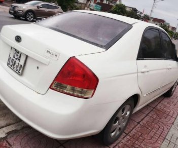 Kia Cerato   2008 - Bán ô tô Kia Cerato sản xuất 2008, màu trắng, nhập khẩu chính chủ, giá 165tr