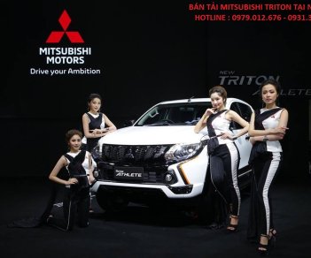 Mitsubishi Triton GLS 2018 - Xe bán tải 1 cầu số tự động giá tốt nhất tại Nghệ An: 0979.012.676