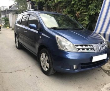 Nissan Grand livina  1.8AT 2010 - Bán ô tô Nissan Grand livina đời 2010, màu xanh lam số tự động, 345tr