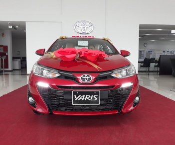 Toyota Yaris G 2018 - Bán xe Toyota Yaris G đời 2018, màu đỏ, xe nhập