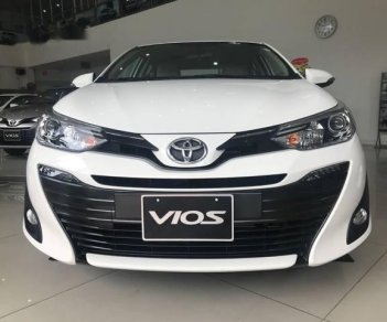 Toyota Vios   2018 - Bán ô tô Toyota Vios năm sản xuất 2018, màu trắng