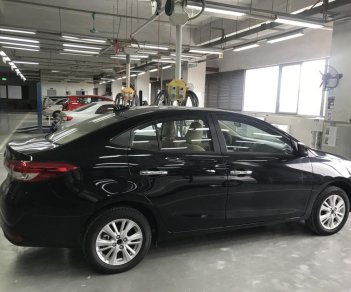 Toyota Vios 1.5G CVT 2018 - Bán Toyota 1.5G CVT đời 2018, màu đen, 606tr giao xe ngay đủ màu giá khuyến mãi liên hệ 0986924166