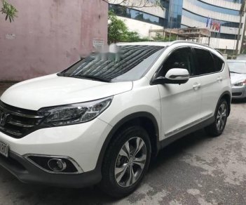 Honda CR V   2.4 AT 2014 - Cần bán gấp Honda CR V 2.4 AT năm sản xuất 2014, màu trắng chính chủ