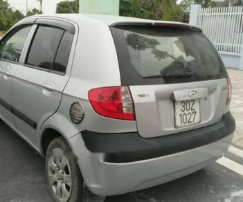 Hyundai Getz   2010 - Cần bán lại xe Hyundai Getz sản xuất 2010, màu bạc