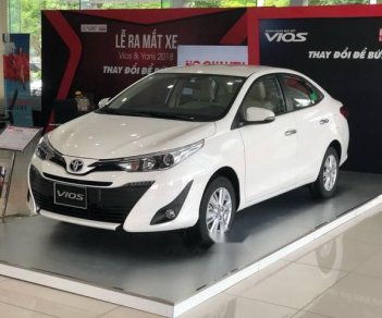 Toyota Vios 2018 - Bán xe Toyota Vios SX 2018, model 2019, màu trắng