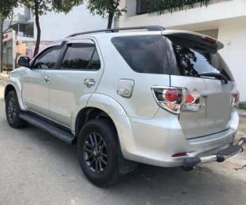 Toyota Fortuner   2015 - Cần bán Toyota Fortuner sản xuất 2015, màu bạc xe gia đình, giá tốt