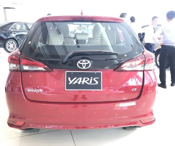 Toyota Yaris 1.5G CVT  2018 - Cần bán Toyota Yaris 1.5G CVT đời 2018, màu đỏ, xe nhập khẩu giao xe sớm- 0986924166 hoặc 0907688855