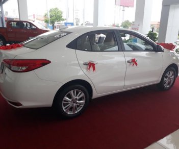 Toyota Vios G 2018 - Bán Toyota Vios 1.5G 2018, màu trắng, giá tốt, khuyến mại khủng