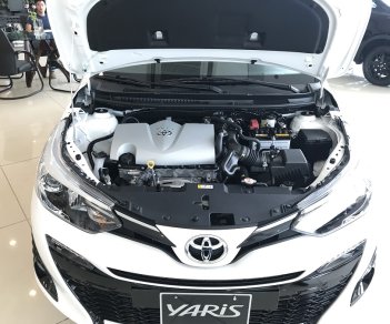 Toyota Yaris 1.5G CVT 2018 - Bán Toyota 1.5G CVT sản xuất năm 2018, màu trắng, nhập khẩu liên hệ ngay để nhận xe sớm