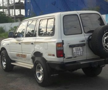 Toyota Land Cruiser  MT 1991 - Bán Toyota Land Cruiser MT sản xuất 1991, màu trắng, nhập khẩu, Đk 1993