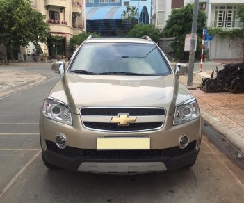 Chevrolet Captiva MAXX LT   2009 - Gia đình cần bán xe Captiva 2009 bản LT, số sàn, màu vàng cát