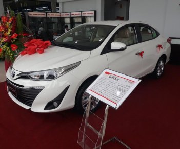 Toyota Vios G 2018 - Bán Toyota Vios 1.5G 2018, màu trắng, giá tốt, khuyến mại khủng