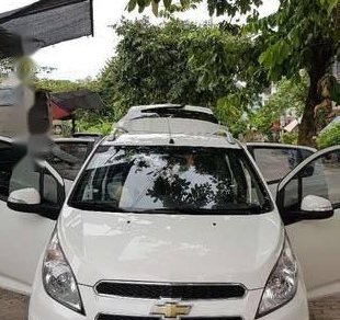 Chevrolet Spark   2014 - Bán xe Chevrolet Spark đời 2014, màu trắng chính chủ