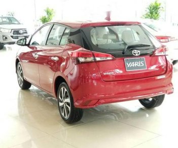 Toyota Yaris  1.5G  2018 - Bán ô tô Toyota Yaris sản xuất năm 2018, màu đỏ, nhập khẩu