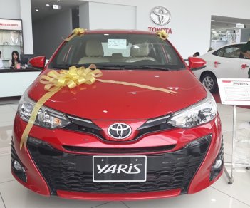 Toyota Yaris G 2018 - Bán xe Toyota Yaris G đời 2018, màu đỏ, xe nhập