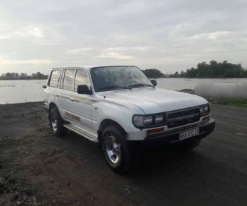 Toyota Land Cruiser  MT 1991 - Bán Toyota Land Cruiser MT sản xuất 1991, màu trắng, nhập khẩu, Đk 1993