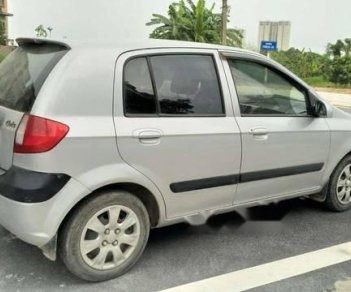 Hyundai Getz   2010 - Cần bán lại xe Hyundai Getz sản xuất 2010, màu bạc