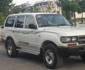 Toyota Land Cruiser  MT 1991 - Bán Toyota Land Cruiser MT sản xuất 1991, màu trắng, nhập khẩu, Đk 1993