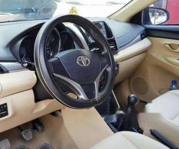 Toyota Vios  E 2017 - Bán Toyota Vios E đời 2017, màu vàng cát
