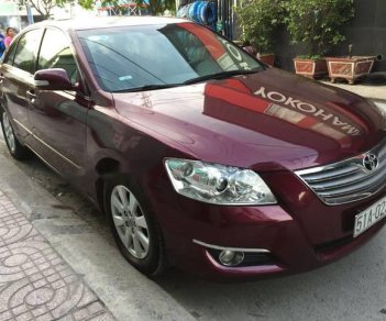 Toyota Camry 2.4G 2007 - Bán ô tô Toyota Camry 2.4G đời 2007, màu đỏ số tự động