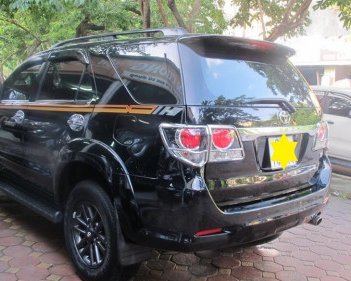 Toyota Fortuner   2.7V AT  2015 - Bán xe Toyota Fortuner 2.7V AT đời 2015, màu đen 