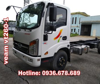 Veam VT260 2018 - Bán xe tải Veam Vt260-1 thùng dài 6m, tải 1t9, động cơ Isuzu