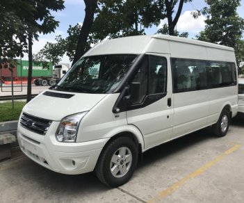 Ford Transit Luxury 2018 - Bán Ford Transit Luxury, cho vay từ 85-90%, tặng hộp đen - bọc trần - lót sàn