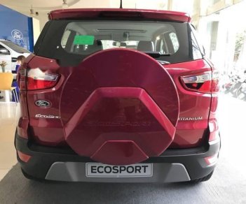 Ford EcoSport 2018 - Bán Ford EcoSport sản xuất 2018, màu đỏ. Ưu đãi bùng nổ tháng 8